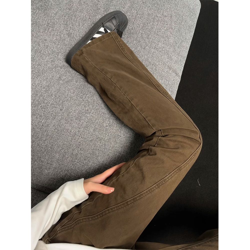 1506/KA82201/P54美式复古男款美式高街潮牌弯刀裤直筒微喇裤2,男装休闲裤,星座1506-1