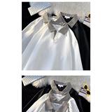 1506-1/CA331/P39重磅翻领T恤少年感穿搭半袖t恤潮流，男装Polo衫，星座1506-1