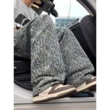 1506-1/KHQ0121/P45新款设计感潮牌vibe修身弯刀微喇裤子，男装休闲裤，星座1506-1