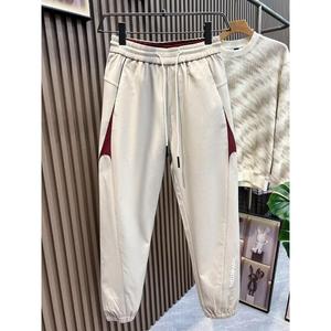 1506-1/KC591/P50新款美式宽松针织束脚运动裤子男款夏图片