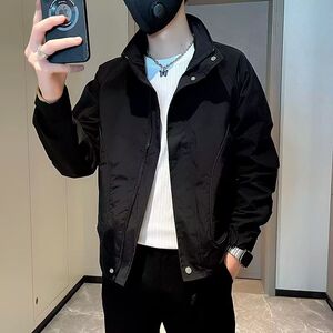 1506-1/JJK021/P58男装春秋休闲短款上衣炸街图片