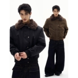 1506/M83101/P89新款冬季棉服棉衣男生加厚保暖面包服外套1，男装棉衣，星座1506-1