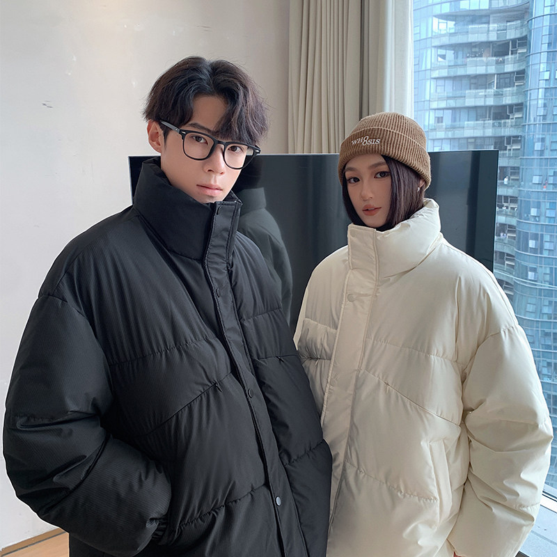 1506-1/MY2/P85男士美式复古加厚立领情侣冬季宽松保暖棉衣外套2,男装棉衣,星座1506-1