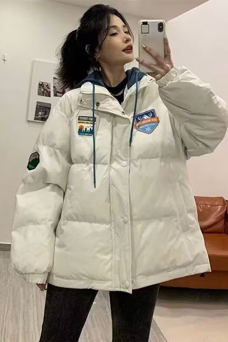 1506/M2101/P64冬季加绒加厚面包服新款潮流日系简约棉衣外套1,男装棉衣,星座1506-1