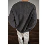 1506-1/M50131/P70美式复古麻花设计感毛衣男，男装针织衫/毛衣，星座1506-1