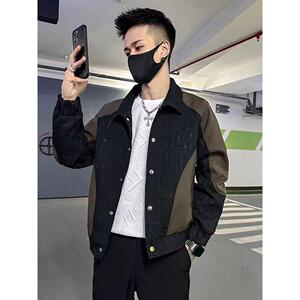 1506-1/JW10111/P59春秋季短款夹克男潮牌痞帅衣服男装图片