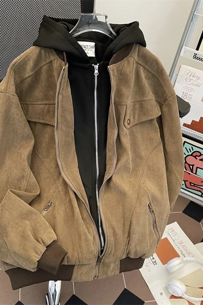1506/MS60151/P79工装夹克男春季复古宽松假两件棒球服外套1,男装夹克,星座1506-1