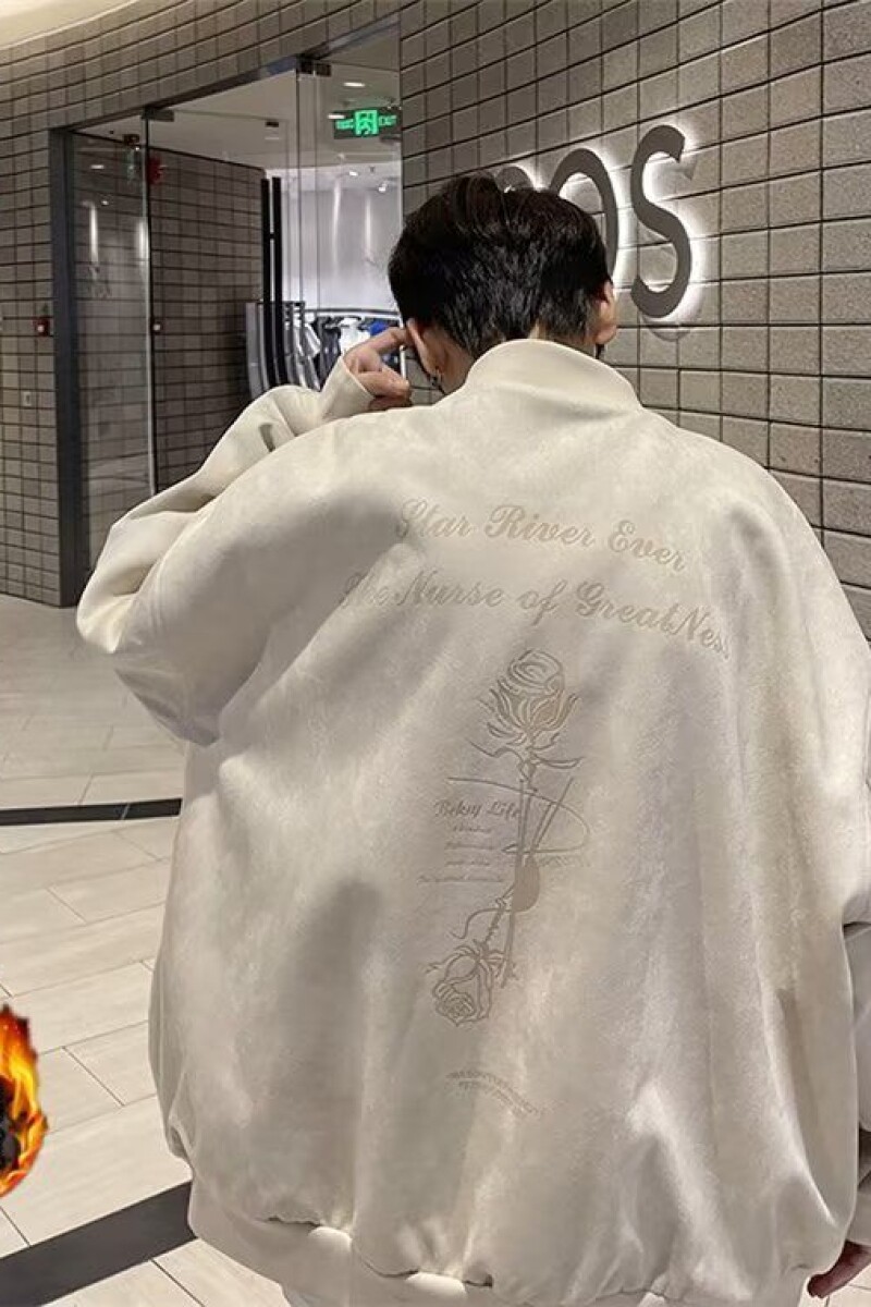 1506/JY66111/P74美式高街麂皮绒夹棉棒球服棉衣外套1,男装棉衣,星座1506-1