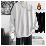 1506-1/WR70871/P39卫衣男生创意鱼尾印花简约休闲，男装卫衣，星座1506-1