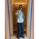 1506-1/J68171/P71潮民族风字母刺绣夹克男女秋，男装民族服装，星座1506-1