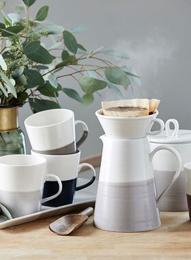 Coffee Studio RD1815咖啡工坊外贸出口陶瓷英国冷水壶大容量奶壶