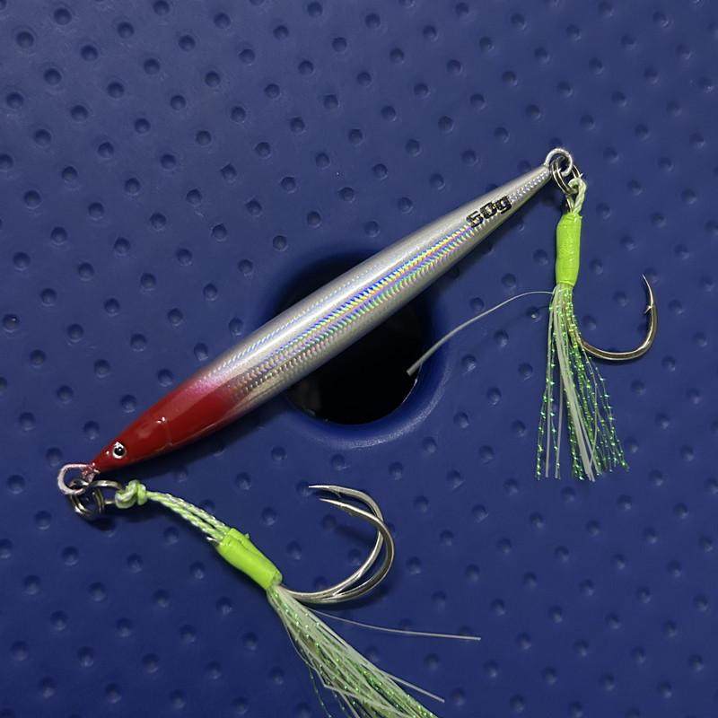 60g/80g/100g带钢丝防咬钩鲅鱼马鲛章红快抽速沉铁板路亚饵,户外/登山/野营/旅行用品,路亚饵,淘宝优惠券,粉丝福利购,淘宝优惠卷