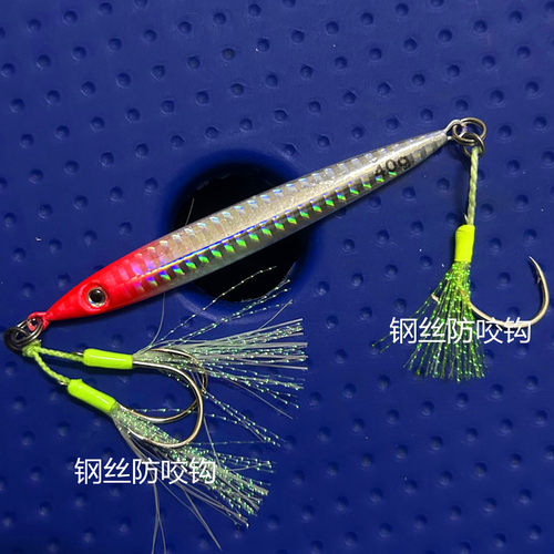 40g60g海钓马鲛海狼章红速沉铁板