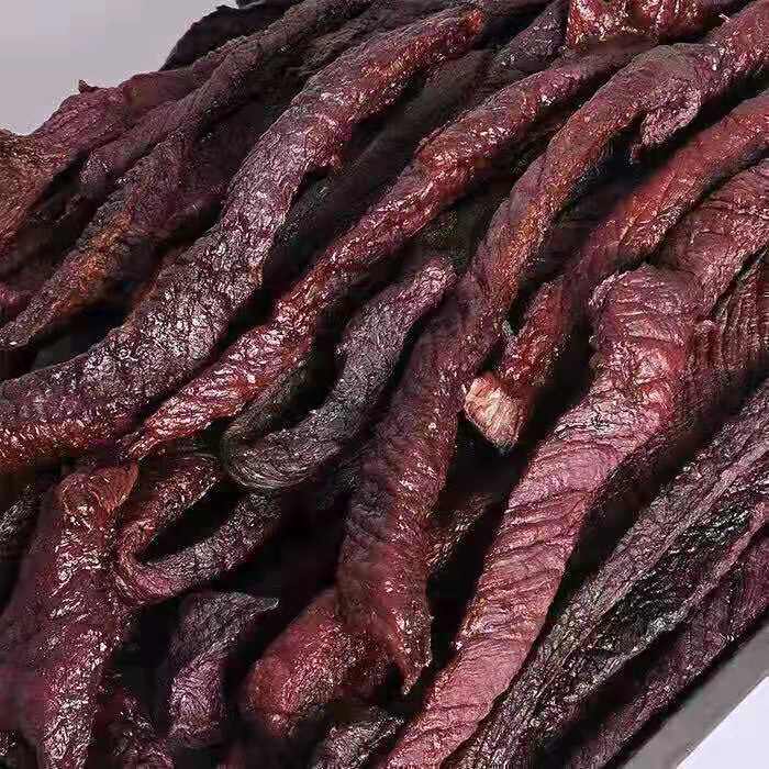 内蒙草原特产食乐康风干牛肉正宗现烤牛肉干