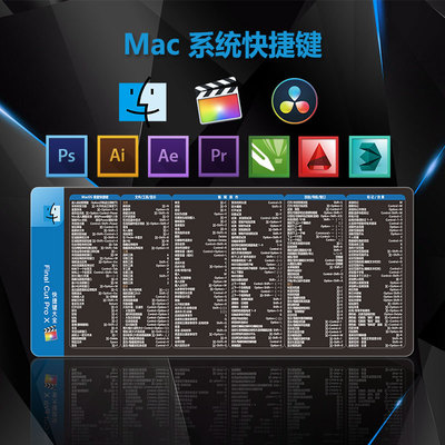 Mac鼠标垫苹果系统快捷键