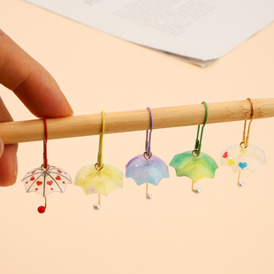 棒针别针记号圈记数扣标记针目手工辅助编织工具创意便携针规尺