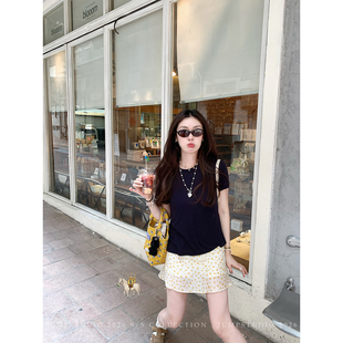 草莓跳 青春浪漫碎花半身裙女春夏高级感减龄显瘦包臀a字短款裙裤