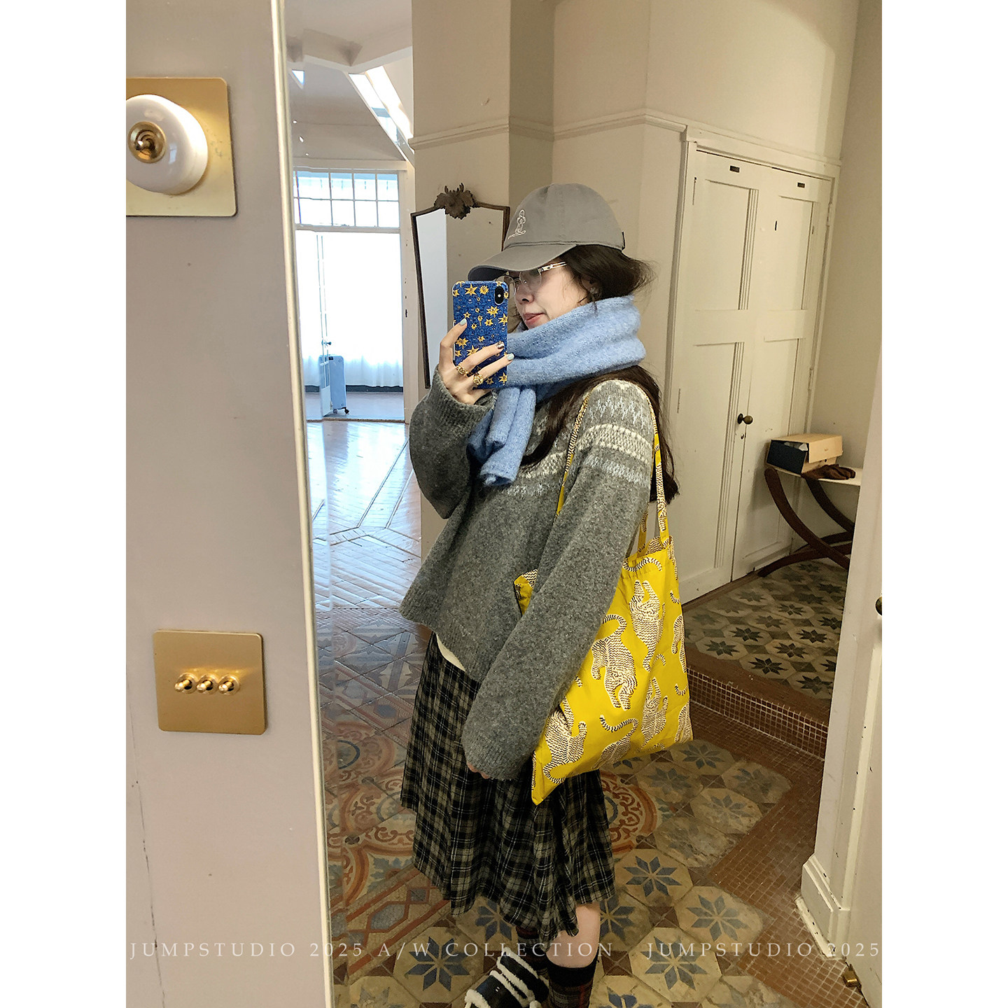 草莓跳12.22 10:00am 费尔岛游记 费尔岛羊毛圆领套头毛衣