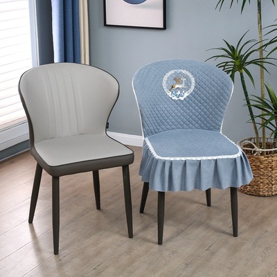 弧形椅子套罩家用餐椅垫通用凳子座椅保护套轻奢高级感餐桌椅坐垫