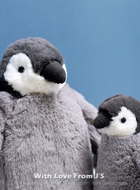 超柔软珀西企鹅毛绒公仔 英国jellycat儿童安抚玩偶Percy Penguin