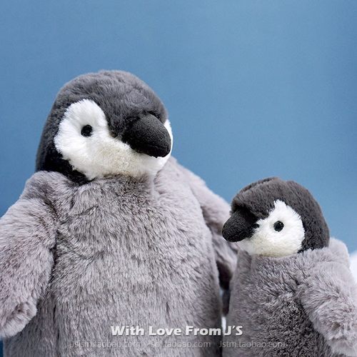 jellycat企鹅毛绒英国安抚玩偶