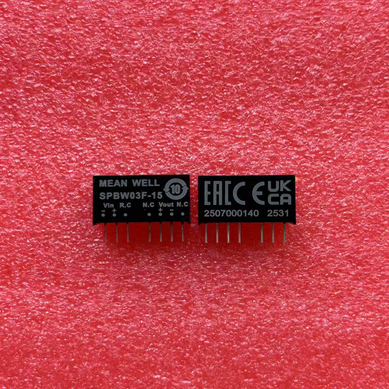 明纬SPBW03G/03F DPBW03G/03F-03V05V12V15V SIP封装DCDC模块电源