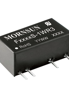 F1203S-1WR3高品质DC-DC电源模块12V转3.3V303mA可持续短路保护