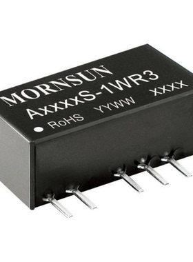 A2424S-1WR3高品质DC-DC电源模块24V转正负24V21mA隔离非稳压输出