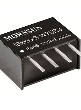 IB2405S-W75R3 高品质DC-DC电源模块24V转5V150mA隔离1500V稳压