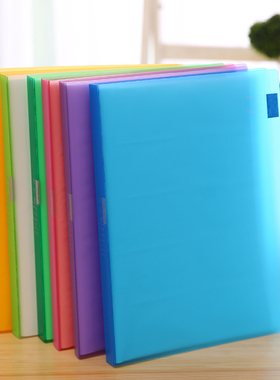 A4透明名片册 大容量320名片夹会员卡本商务卡包男女集卡册收纳簿