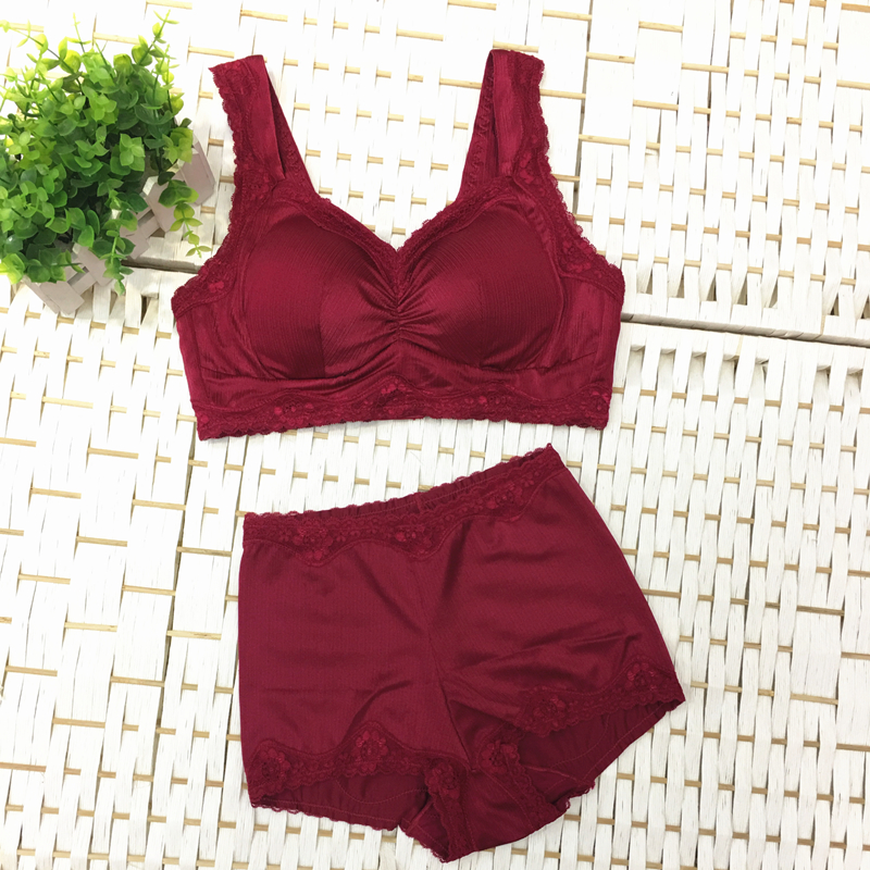 舒適文胸無鋼圈調整背心拉絲面料