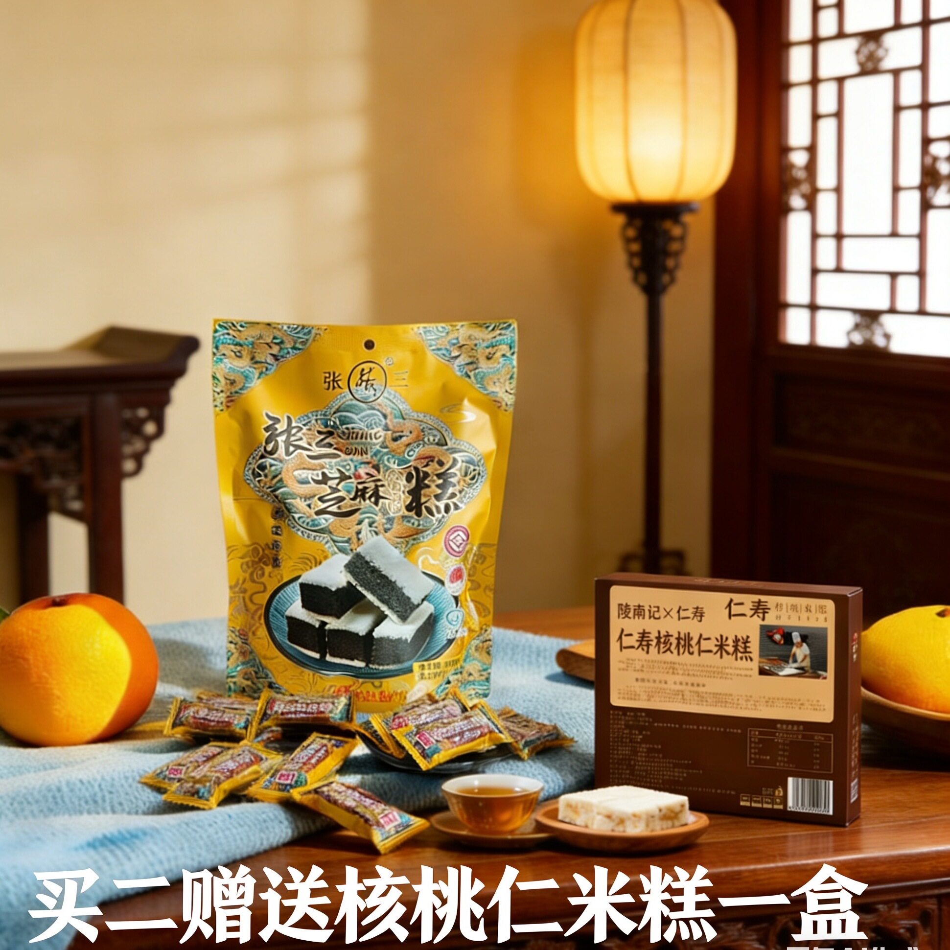 四川仁寿特产散称龙纹版张三芝麻糕黑芝麻糕传统面包系列500g包邮