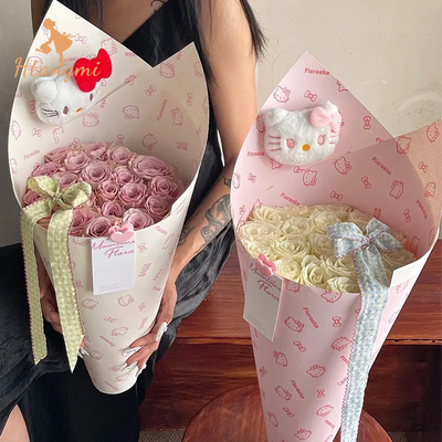 七夕情人节新款kitty冰淇淋甜筒