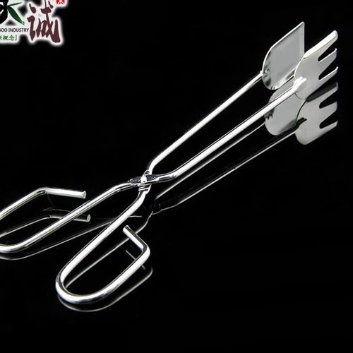 户外不锈钢多用途烧烤夹木炭