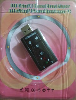 USB7.1声卡 笔记本台式机电脑外置声卡 Win7免驱动 电脑配件