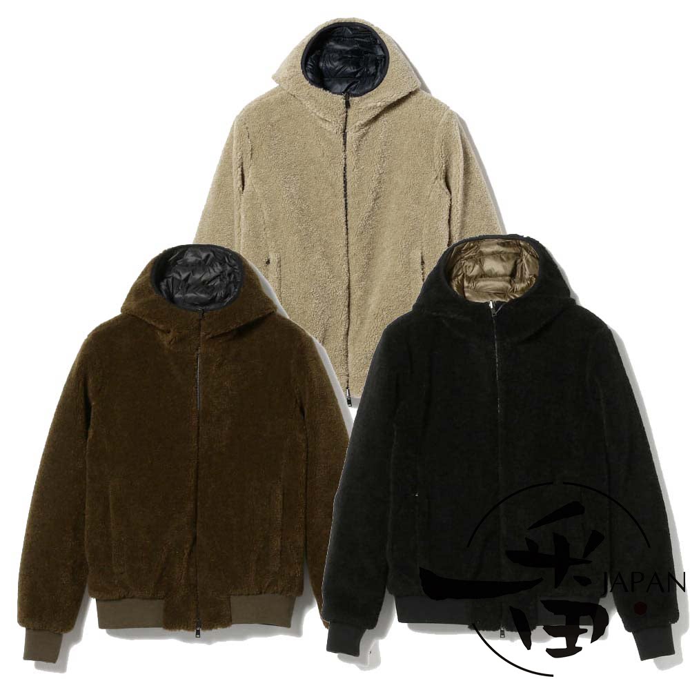 一番 订购 beams versible boa blouson环保毛皮材质双面蟒蛇夹克