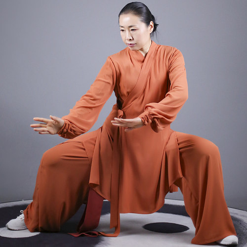 马蕾太极女式2022飘逸下垂透气