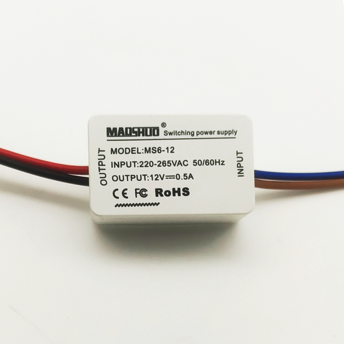 MAOSHUO茂硕MS6-12开关电源LED MS6-24恒压变压器镇流器驱动电源