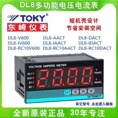 toky东崎DL8-RC10AACT电压电流表