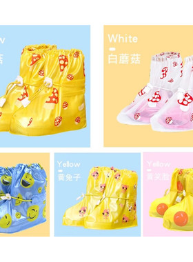 儿童防脏鞋套沙池挖沙脚套玩沙子幼儿园小朋友防滑防水防雨两用