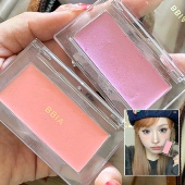 小猴子推荐 BBIA腮红膏01日韩学生裸妆自然哑光奶油色滋润嘭嘭腮红