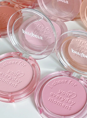 韩国菲丽菲拉腮红Peripera新款18 19哑光16膨胀色01单色腮红显嫩