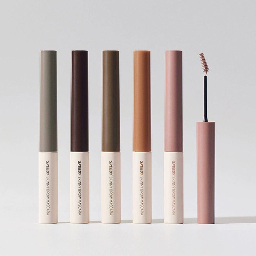 韩国PERIPERA菲丽菲拉染眉膏03自然棕色04浅色细刷头持久05染眉膏