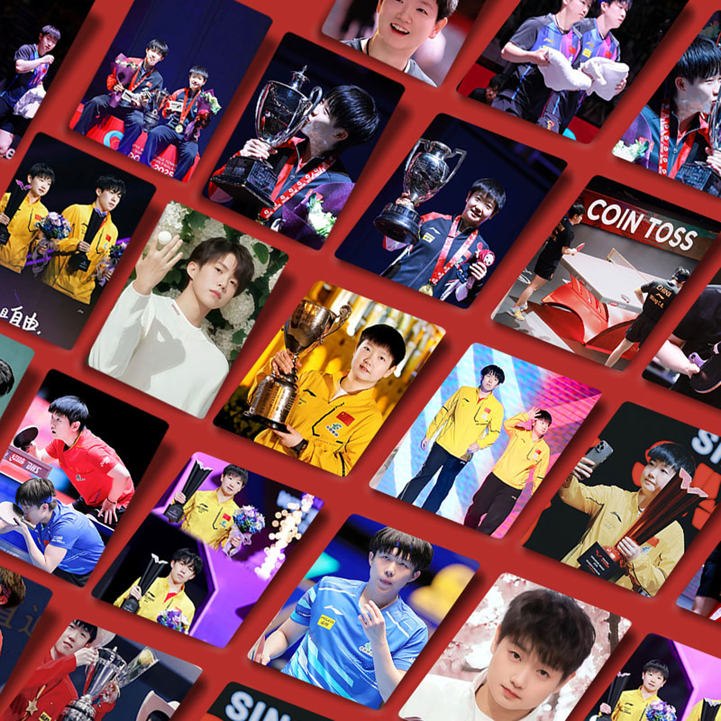 55张不重复莎头CP高清图案LOMO卡