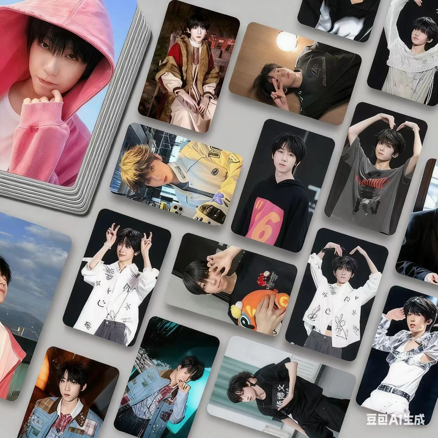 TF家族四代杨博文小卡个人拍立得