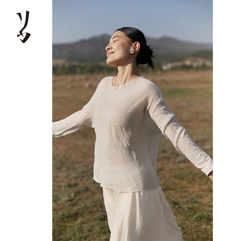 SayYa100支精纺羊绒衫薄俏