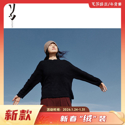 SayYa轻暖绒感提花套头卫衣