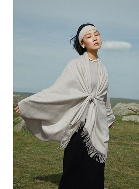 Say Ya 【幻】余年 baby小山羊绒长围巾 超柔触感 披肩/简约