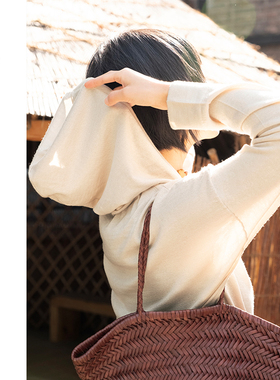 SayYa【然】捕风户外休闲丝绒连帽外套 拉链上衣/垂感