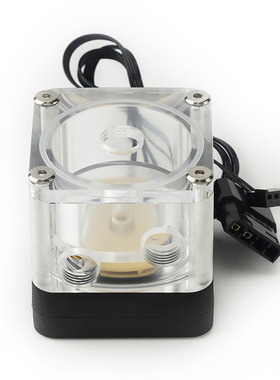 T300水箱一体螺纹孔电摩水冷泵行业3D打印散热电脑美容仪器笔记本